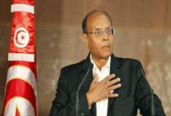 المرزوقي : يحذر من التزوير في الانتخابات بتونس ويؤكد أموال قذرة تقف وراء دعم "السبسي"