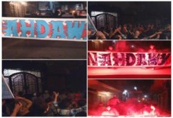 فعالية ليلية مناهضة للانقلاب بمركز قطور بالغربية