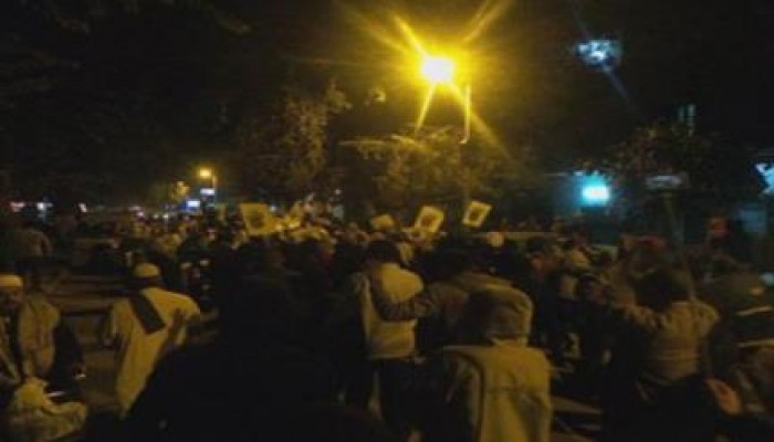 أسيوط: طلاب ضد الانقلاب تطالب بإعدام السفاح في تظاهرة ليلية مفاجئة