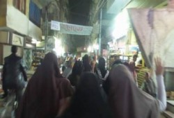 مسيرة ليلية ضد الإنقلاب بمدينة المنيا