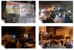 ثوار الإسكندرية يطالبون بالقصاص من قتلة الشهداء