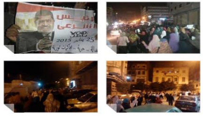 ثوار الإسكندرية يطالبون بالقصاص من قتلة الشهداء