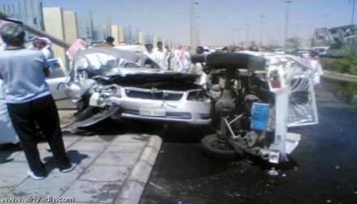 نحس الانقلاب: مقتل واصابة أسرة مستشار بعد حادث تصادم مروع عند نفق سنور ببني سويف