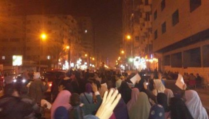 ثوار الإسكندرية يختتمون إسبوع" القصاص والإصطفاف"