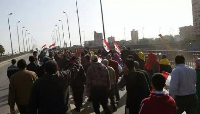 " معا نكمل ثورتنا الجمعة " شبرا الخيمة تنتفض صباحا رفضا للانقلاب