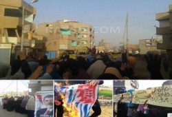 مسيرة لأهالى الجمالية الدقهلية في أسبوع "معا..نكمل ثورتنا"