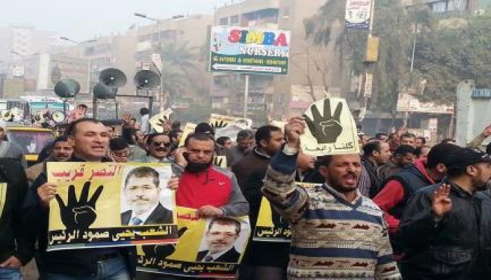 ثوار المطرية ينددون بجرائم داخلية الانقلاب