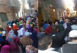 مسيرة حاشدة بناهيا تطالب بإسقاط الانقلاب في جمعة "معا نكمل ثورتنا"