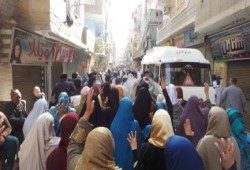 مسيرتان بالمنيا والفيوم ضمن فعاليات "معا..نكمل الثورة".