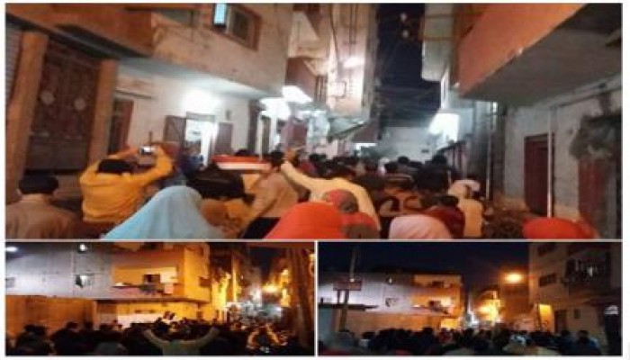 مسيرة حاشدة شرق أسيوط ضمن فعاليات "معاً نكمل ثورتنا"