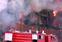 نحس الانقلاب: حريق بمعسكر الأمن المركزي بطريق "مصر - الإسماعيلية"