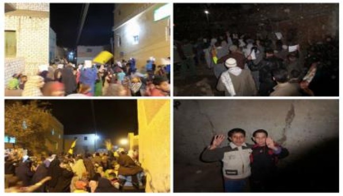 مسيرة بـ"سمالوط" تطالب بالإفراج عن المعتقلين