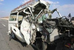 نحس الانقلاب:  مصرع وإصابة 13 في "انقلاب" سيارة بالمنيا