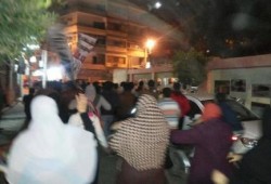 الدقهلية : مسيرة ليلية ب‏المنصورة‬ مطالبة بالإفراج عن المعتقلين