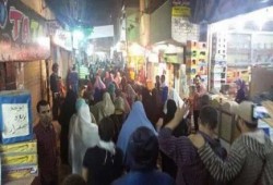 القليوبية : مسيرة ليلية حاشدة بشبرا الخيمة ضمن فعاليات اسبوع معا نكمل ثورتنا