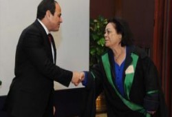 السيسي  يكرم أعضاء “ الحزب الوطنى ” المنحل فى عيد العلم