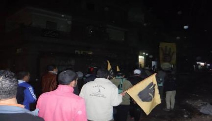 دمياط : مسيرة لثوار البصارطة بدمياط فى اسبوع معا نكمل ثورتنا