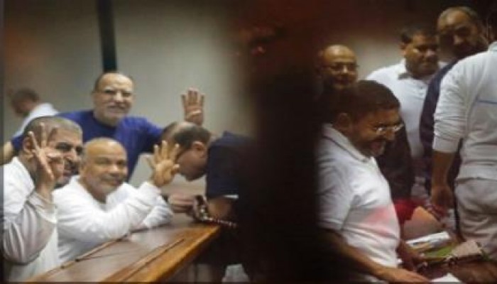 دفاع الحداد بهزلية التخابر: الاتهامات لا أساس لها.. وكل مصيبة يلبسوها للإخوان