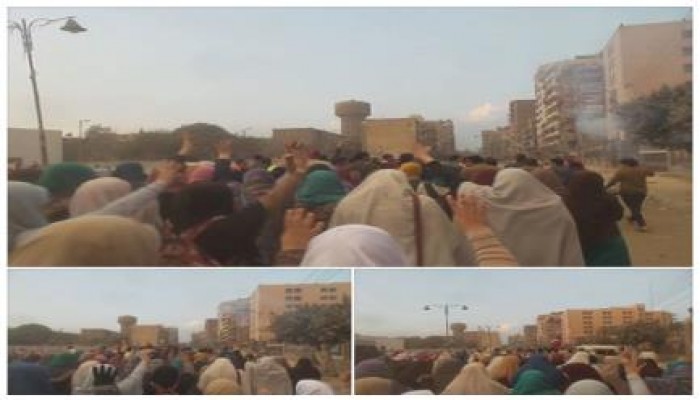 مسيرة حاشدة بشبين الكوم تطالب بالحرية للمعتقلين