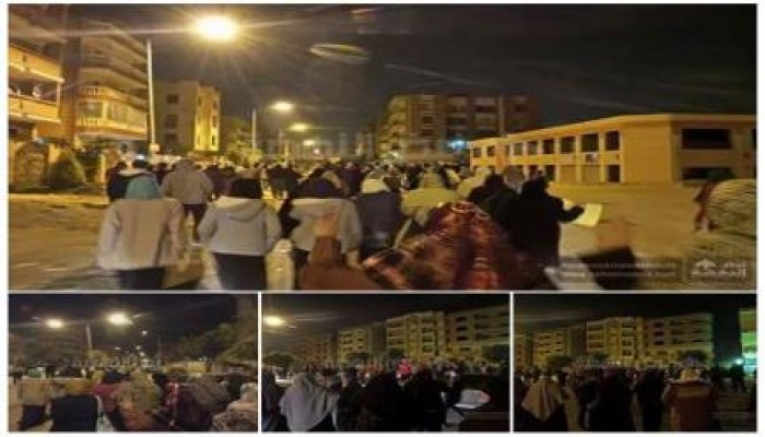 مسيرة في الحي الخامس بأكتوبر للمطالبة بإسقاط حكم العسكر