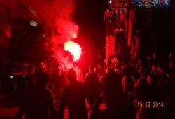 البحيرة : تظاهرة لـ"أولتراس حرية" بالدلنجات تطالب بإعدام المخلوع وقائد الانقلاب