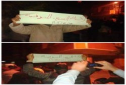 المنوفية : مسيرة ليلية ببركة السبع ضد الانقلاب العسكري