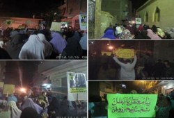 الشرقية: مسيرة بشرية ليلية فى قرية العدوة مسقط رأس الرئيس