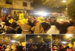 مسيرة حاشدة لثوار "المعادي" رفضا للانقلاب العسكرى