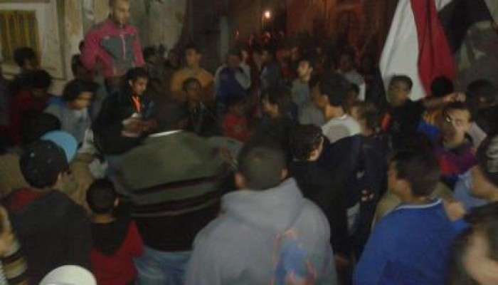 الشرقية: مسيره ليليه لثوار ابوكبير تحت شعار "معاً .. نكمل ثورتنا"