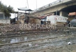 فى عهد الانقلاب: قطار يسير في مياه الصرف وجرس مزلقان داخل كشك