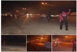 البحيرة: سلسلة بشرية ليلية لـ"عفاريت أبو حمص" رفضًا للانقلاب