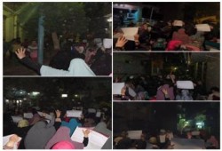 الدقهلية: مسيرة حاشدة رفضًا لحكم العسكر بقرية "منية سندوب"