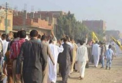 أهالي عرب العليقات يهتفون بإسقاط الانقلاب والقصاص للشهداء في جمعة "معا ننقذ مصر"