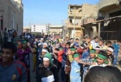 الفيوم: طامية تتوعد بمحاكمة الانقلابيين بمسيرة حاشدة