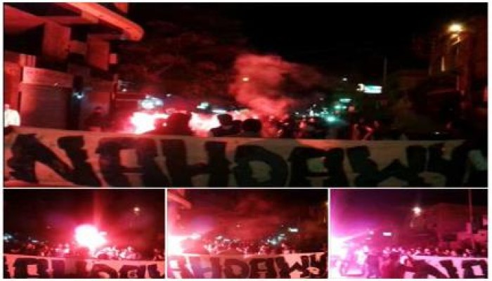 الغربية: مسيرة ليلية مناهضة للانقلاب بطنطا