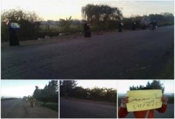سلسلة بشرية ب‏المنصورة في بداية اسبوع "معاً ننقذ مصر"