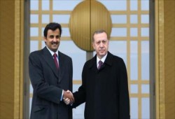 أردوغان يستقبل أمير قطر في أنقرة وتوقيع اتفاقية للتعاون العسكري بين تركيا وقطر