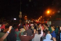 بني سويف : تظاهرة بمدينة بنى سويف ضمن فعاليات أسبوع " معا .. ننقذ مصر "