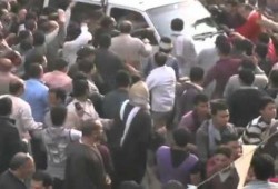 بعد وفاة طالبة بأزمة قلبية .. الأهالي يتجمهرون في قرية بالغربية