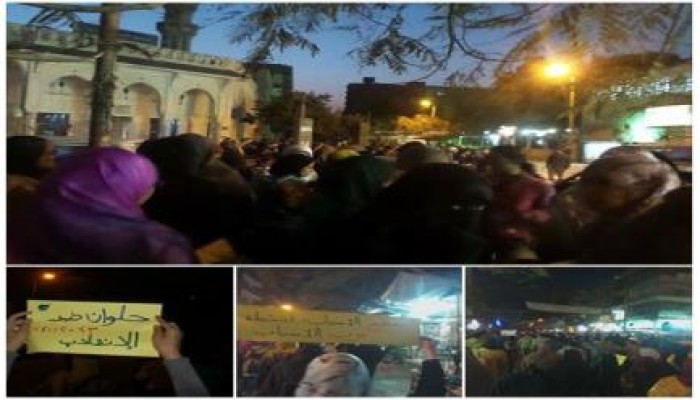 مسيرة مسائية لأحرار "حلوان" من أمام مسجد "المراغي"