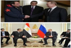 بالصور: الفرق بين استقبال مرسي الثورة وسيسي الانقلاب في 5 دول