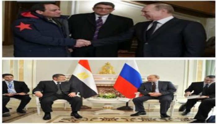 بالصور: الفرق بين استقبال مرسي الثورة وسيسي الانقلاب في 5 دول