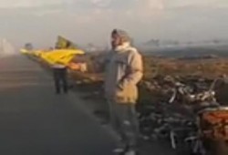 ثوار الرياض بكفر الشيخ يختتمون فعاليات "معًا.. ننقذ مصر"‏ بسلاسل بشرية