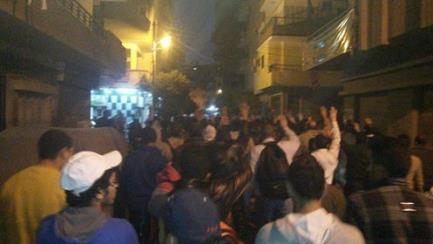 القليوبية: مسيرة لشباب ضد الانقلاب بشبرا الخيمة في ختام فعاليات اسبوع معا ننقذ مصر