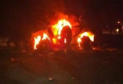 مصرع ضابط  جيش ومجندان في انفجار بمدرعة بالعريش