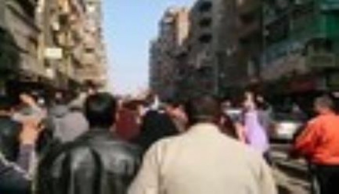 ثوار عزبة النخل ينددون بجرائم العسكر