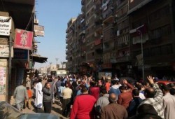 مسيرات ثورية بالفيوم في جمعة "مكملين والله مولانا"