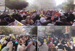 مسيرات بالمعادى ضمن فعاليات "مكملين والله مولانا"