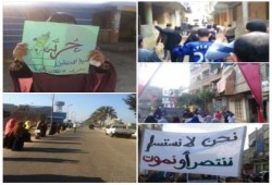 دمياط: 5 فعاليات ثورية فى بداية اسبوع "مكملين والله مولانا"