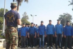 "البت بيضة" هتاف ختام دورة تربية عسكرية يقيمها جيش الانقلاب لطلاب جامعة القاهرة (فيديو)